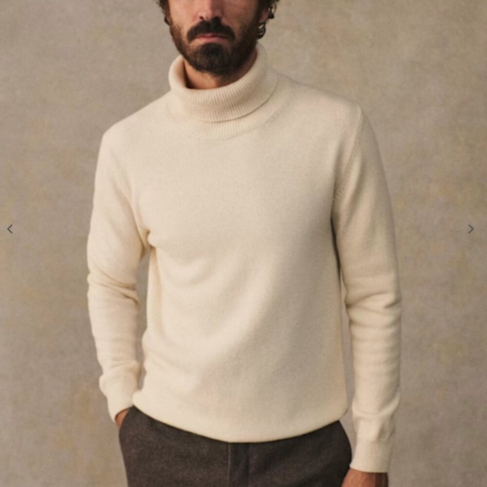 Kyle Sweater, Octobre, size M, Ecru